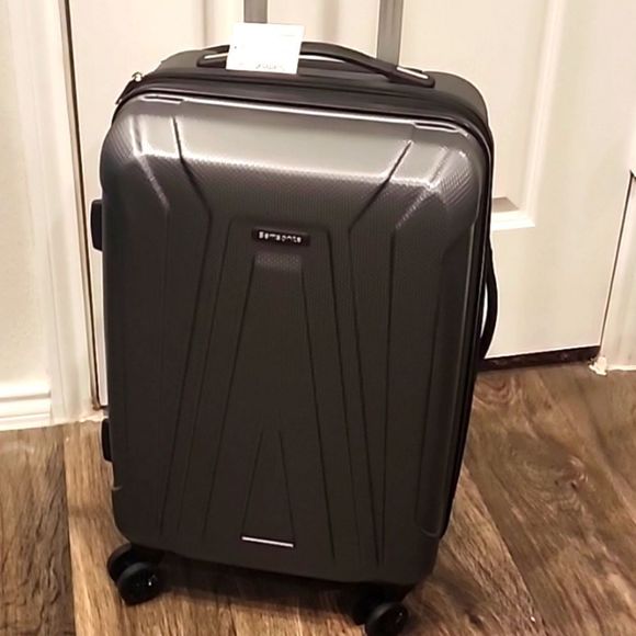 Samsonite Ashurst 20" Hard Side Spinner Luggage- Steel Grey - Picture 8 of 13
